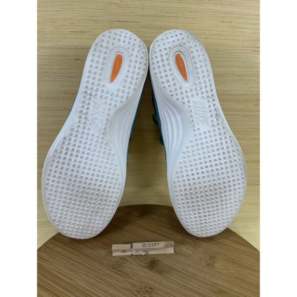 Nike Solarsoft Blue Orange Moccasin Athletic Running Shoes Mens Size 10 - Picture 8 of 8